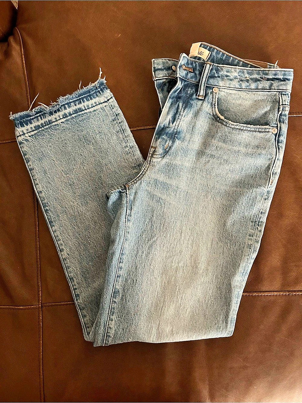 Madewell The Perfect Vintage Jean Blue Straight Leg Jeans